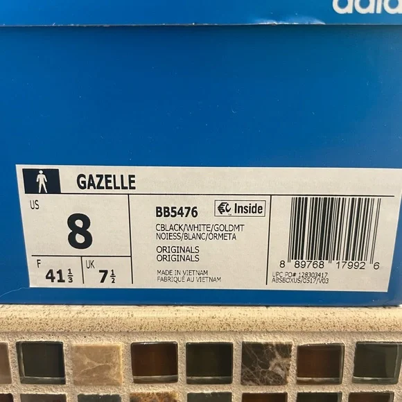Adidas Gazelle sneakers. Perfect condition. - Picture 2 of 2